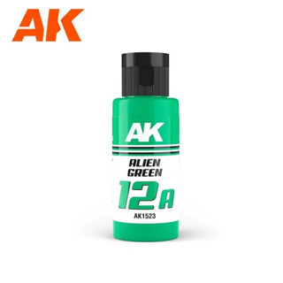 AK Dual Exo 12A Alien Green 60 ml AK1523 8435568327559 (สี)