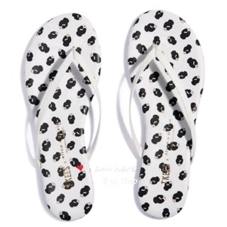 พรีฯTkees x Alice + Olivia Lily Printed Flip Flops/us7/8/10/11.