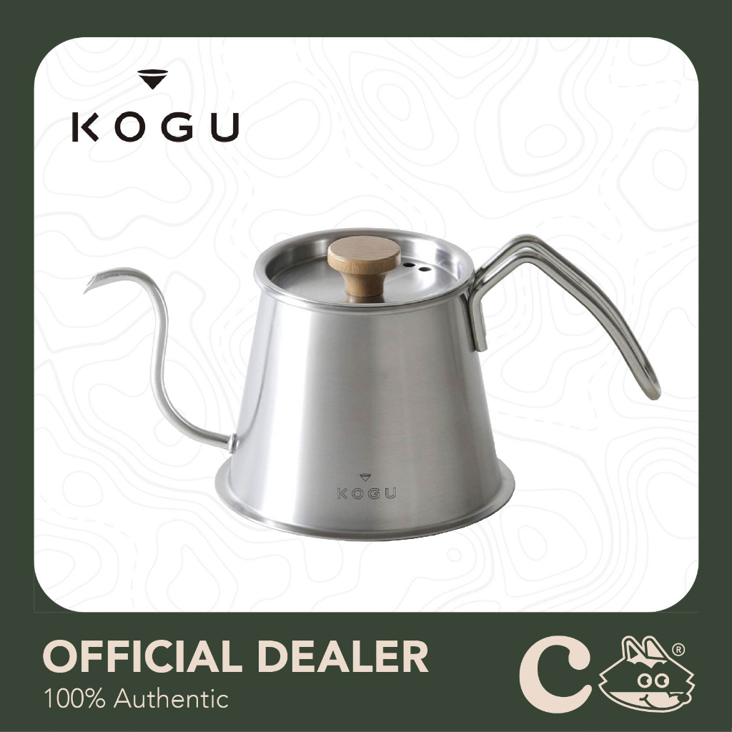 KOGU TWO DRIP POT PRO WITH LID (รวมฝา) : กาดริปกาแฟ พร้อมฝาปิด – โปรปัง