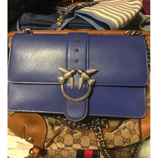 กระเป๋าหนังแท้มือสอง PINKO