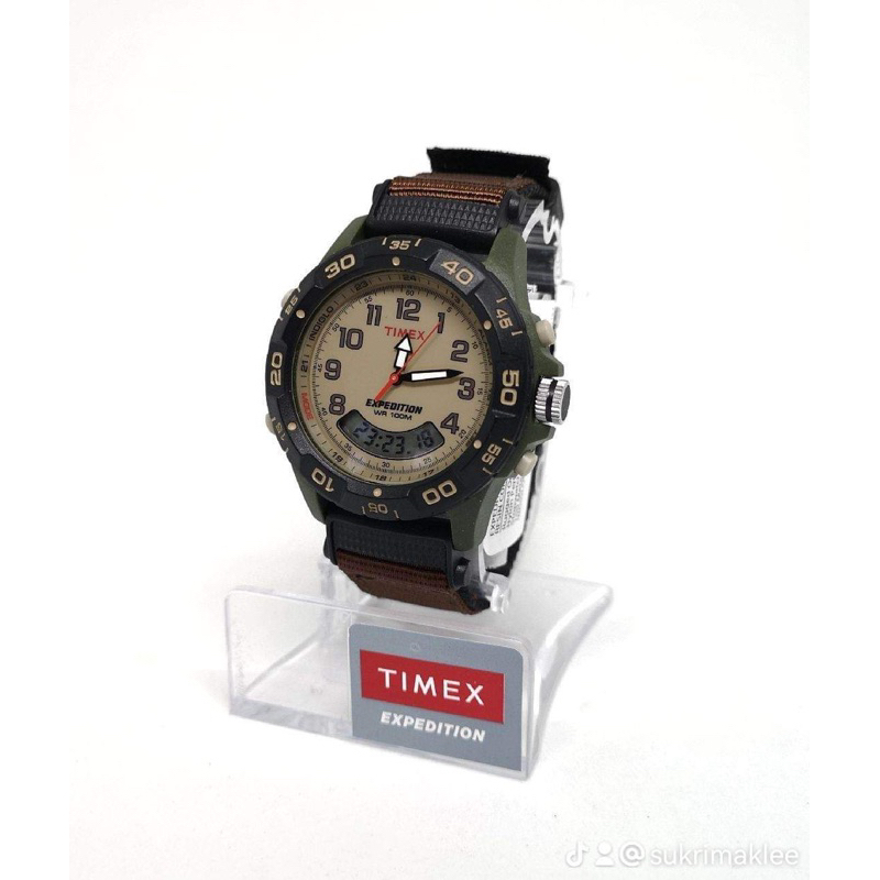 นาฬิกา Timex Expedition​T84601 🥇รุ่นสองระบบ​ เรือนยอดนิยม🥇 🥇ติดอันดับ1ของ​นาฬิกา​Timex​🥇