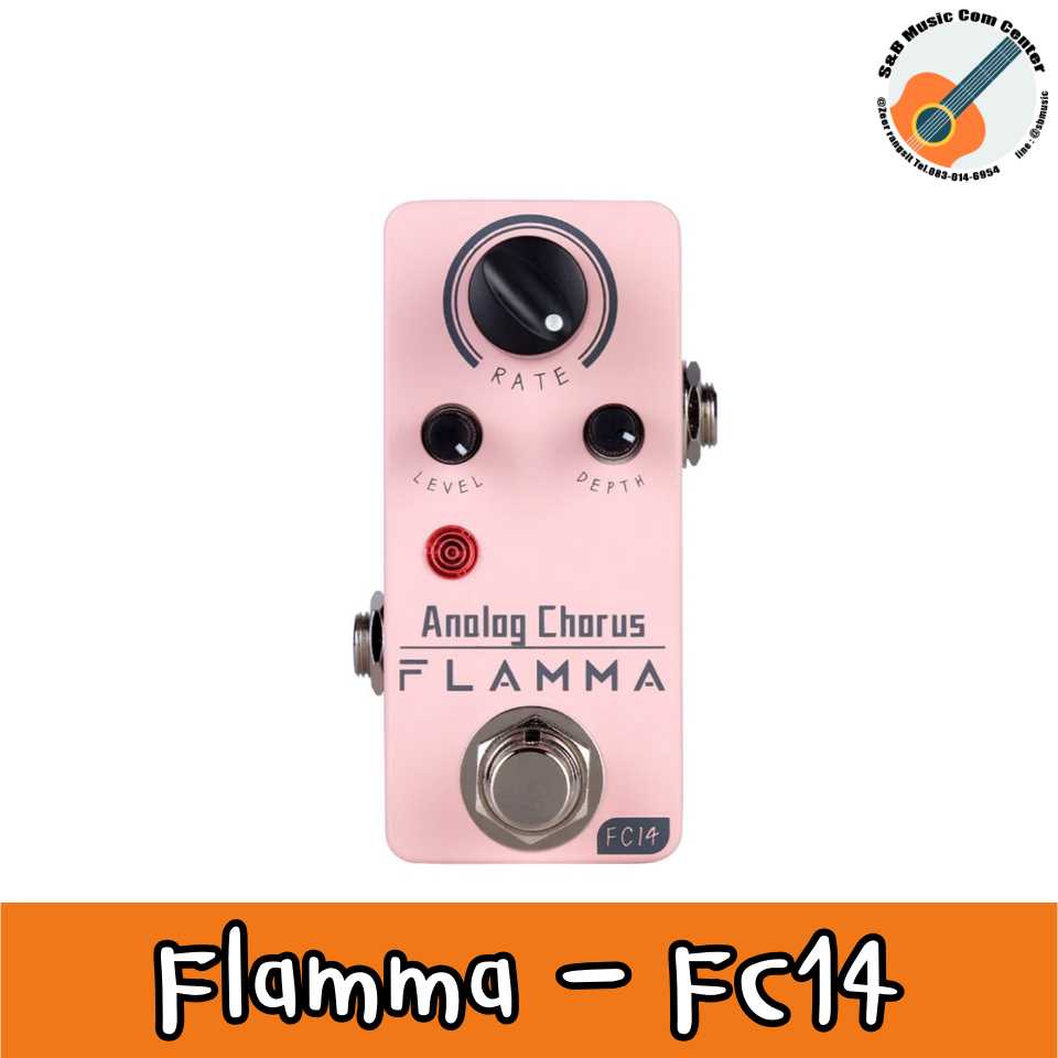 เอฟเฟคกีตาร์ Flamma FC14 Classic Anolog Mini Chorus Pedal