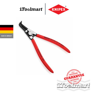 KNIPEX คีมถ่างแหวนปากงอ 46 21 A31 SB ด้ามพลาสติก 40-100mm.