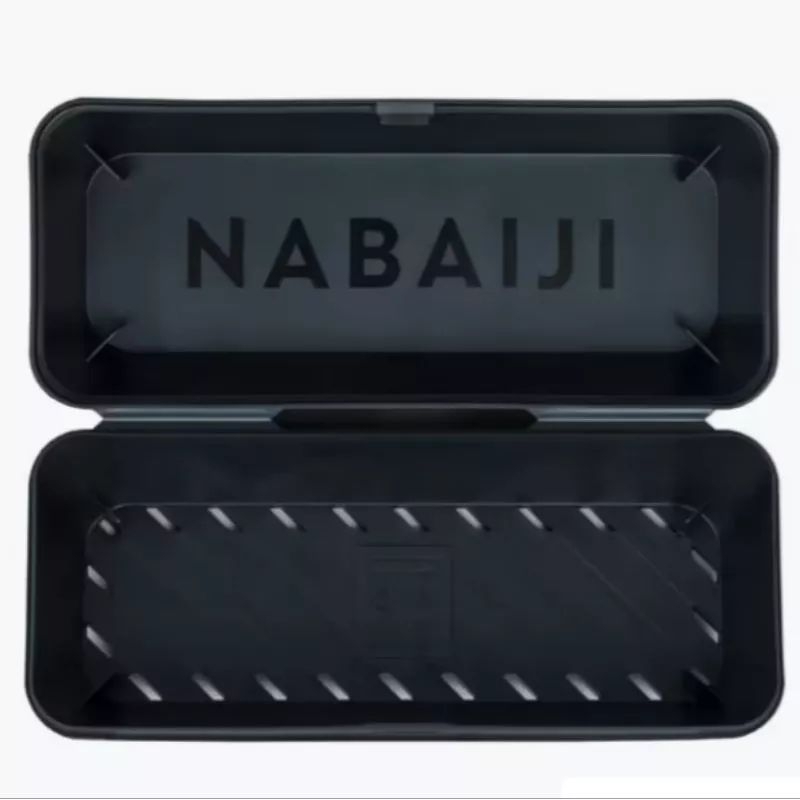 กล่องใส่แว่นตาว่ายน้ำมีรูระบาย Nabaiji