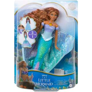 Disney The Little Mermaid doll Ariel Transforming ตุ๊กตาแอเรียล นางเงือก รุ่น HLX13