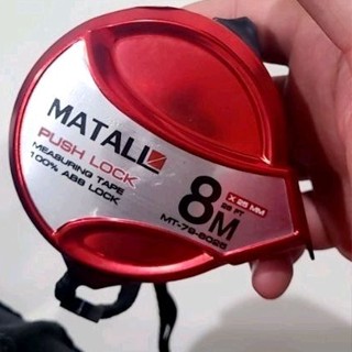 เครื่องมืออุปกรณ์ ตลับเมตรล็อกอัตโนมัติ MATALL PRO 8 ม. ใช้งานง่าย