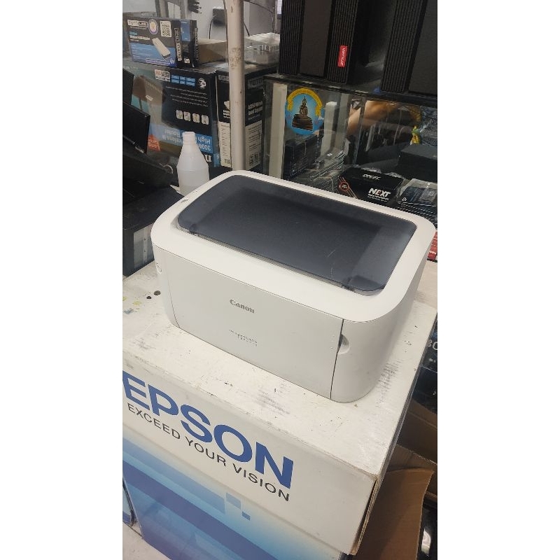 พริ้นท์เตอร์ เลเซอร์ Canon Lasser LBP6030/LBP6000 (มือสอง) แถมตลับหมึกใหม่