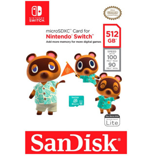 SanDisk 512GB Micro SDXC for Nintendo Switch