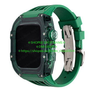 💚DM-SHOP💚เคสใส ดัดแปลง สําหรับ Apple 45 มม. 44 มม. IWatch Series 8 7 6 SE 5