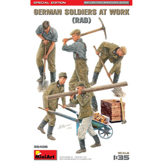 1/35 German Soldiers At Work (Rad) Special Edition [MI 35408]