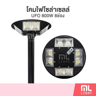 โคมไฟโซล่าเซลล์ UFO รุ่น 800W 4 ทิศ ไฟโซล่าเซลล์สนาม โคมไฟ พลังงานแสงอาทิตย์ ราคาส่ง สอบถามได้นะคะ