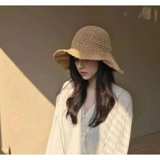 หมวกถักทรงบักเก็ต​พร้อมส่ง​ใน​ไทย​hipaholic​