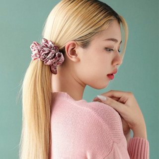 [Size L]โบว์รัดผม  Liberty London Sakura. ชมพูลายดอกไม้