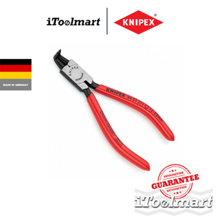 KNIPEX คีมหุบแหวนปากงอ 44 21 J11 SB ด้ามพลาสติก 12-25 mm.