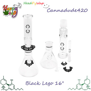 ฟรี!! Grinder + แจกันแก้ว CANNADUDE 420 Lego บ้องแก้ว ขนาด 16"