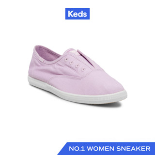 KEDS รองเท้าผ้าใบ แบบสวม รุ่น CHILLAX TWILL สีม่วง ( WF66873 )