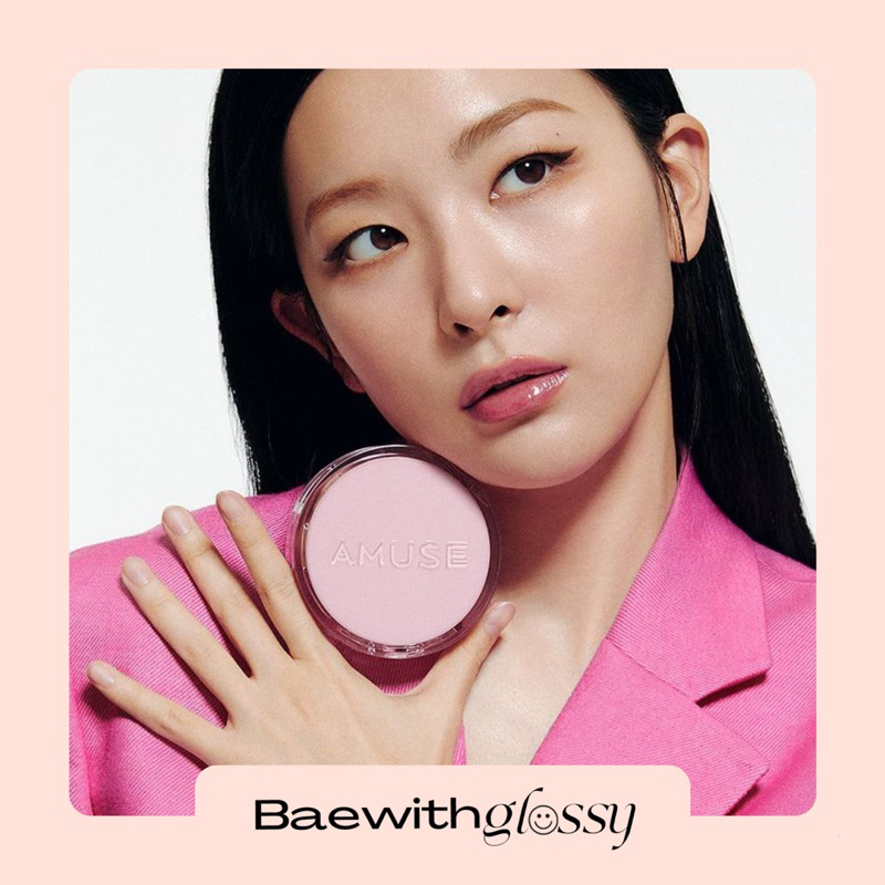 BAEWITHGLOSSY | Amuse — Dew Power Cushion (พร้อมส่ง/วันหมดอายุอยู่ที่รายละเอียดสินค้า)