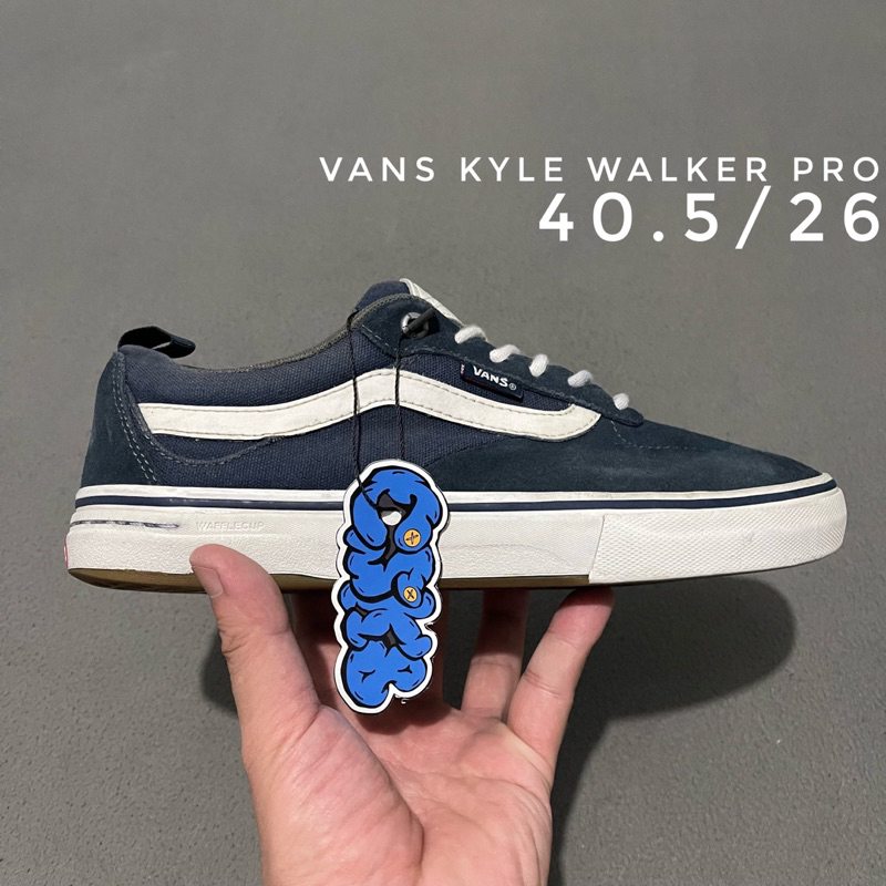 มือสองของแท้ Vans Kyle Walker PRO Blue/White Size 8/40.5/26cm.