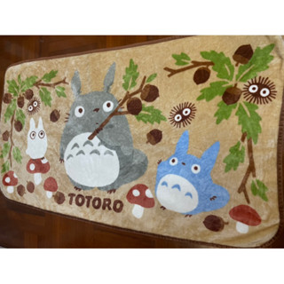 ⭐️ NEW ⭐️ Totoro Blanket ผ้าห่ม โตโตโร่ ขนนุ่มละมุน งานลิขสิทธิ์ งานจากญี่ปุ่น งานสะสม