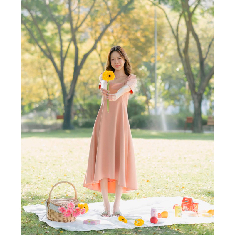 BROWN.BKK – IRENE DRESS สดใสละมุนละไมแบบมินิมอลสไตล์โคเรีย ออนนี่อย่างเราต้องตามเก็บ! ราคา ถูกที่สุด ดีลบีเคเค แกลเลอรีภาพที่ 6