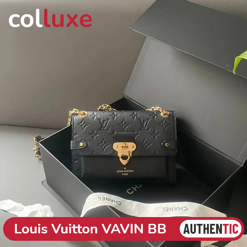 💯ของแท้👜หลุยส์วิตตอง Louis Vuitton Vavin  สุภาพสตรี/กระเป๋าสะพายไหล่/กระเป๋าสะพายข้าง/กระเป๋าสะพายโซ่