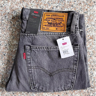 Levi’s 502 ยีนส์ชาย ขากระบอกธรรมดา เป้าซิป แต่งขาดเท่ๆ  cotton 99%  ของแท้จากช็อป