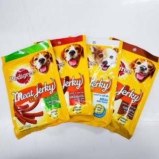 PEDIGREE เพดดิกรี ขนมสำหรับสุนัข มีทเจอร์กี้ สติ๊ก แบบแท่ง ขนาด 60กรัม 1 ถุง