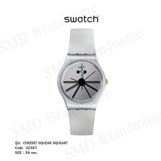 SWATCH นาฬิกาข้อมือ รุ่น CHEESE! SQUEAK SQUEAK! Code: GZ327