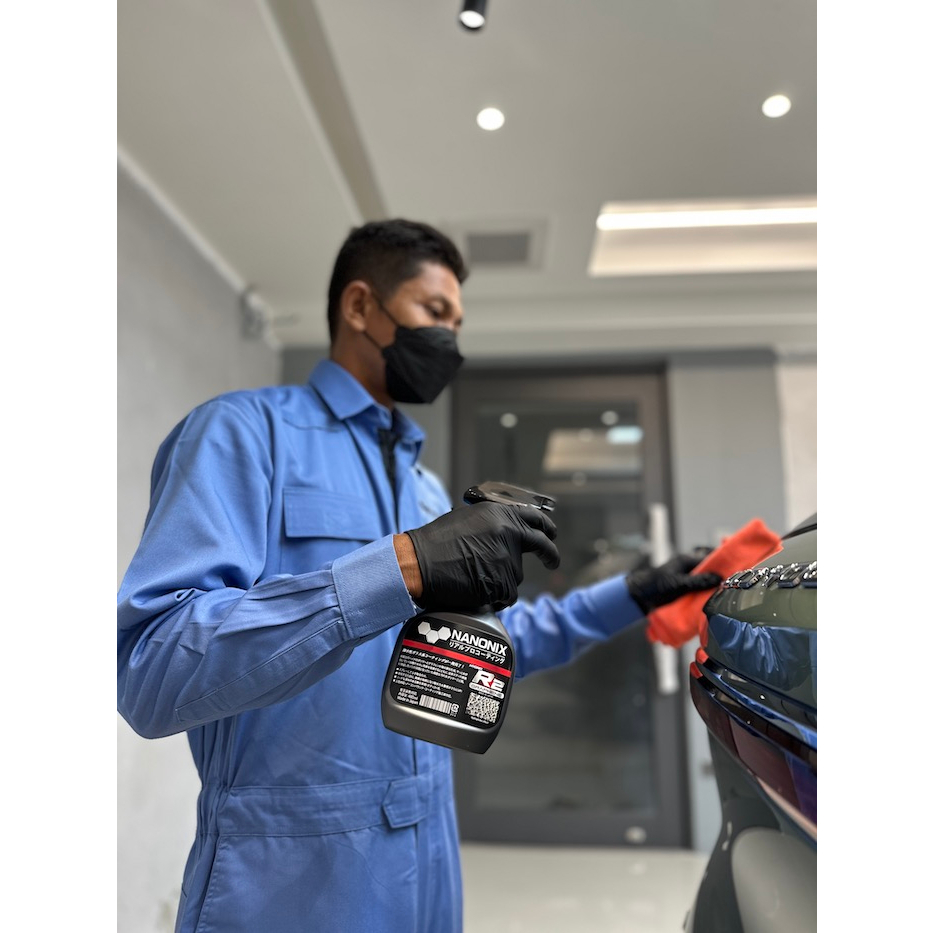 NANONIX R2 สเปรย์เคลือบสีรถยนต์สุตรกราฟีน น้ำยาเคลือบแก้ว นำเข้าจาญี่ปุ่น มีส่วนผสมเคลือบแก้วกราฟีน - รูปที่ 6
