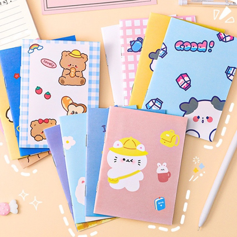 สมุดจดบันทึก สมุดโน้ต สมุดโน๊ต พร้อมส่ง​ คละลาย