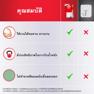 3M™ Command™ คอมมานด์ ตะขออเนกประสงค์ขนาดเล็ก, 17002, รับน้ำหนักได้ 450 ก., 2 ชิ้น/แพ็ค
