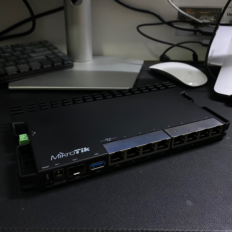 Router Mikrotik RB5009UG+S+IN พร้อมกล่อง (มือสอง) ✨