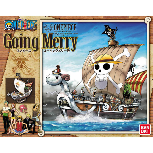 Bandai พลาโม เรือ วันพีซ โกกิ้ง แมรี่ GOING MERRY 航海王 พร้อมส่ง