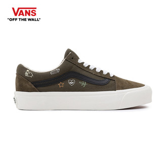 VANS OLD SKOOL VR3 - MYSTICAL EMBROIDERY DARK OLIVE รองเท้า ผ้าใบ VANS ชาย หญิง