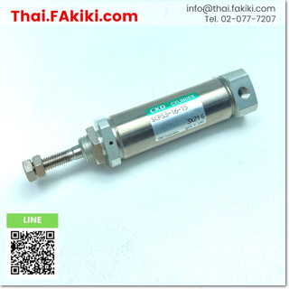 มือสองพร้อมส่ง, (C)Used, SCPS3-16-15 Air Cylinder, กระบอกสูบลม สเปค Bore size 16mm ,Stroke length 15mm, CKD (66-006-204)