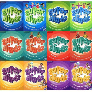 Cambridge super minds student’s book workbook 1-6