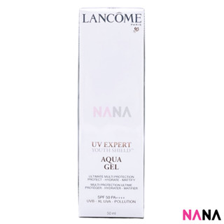 Lancome UV Expert Youth Shield™ Aqua Gel SPF 50 / PA ++++ 50ml ครีมกันแดดเนื้อเจลเบาบางสบายผิว SPF 50 / PA ++++ 50 มิลลิลิตร