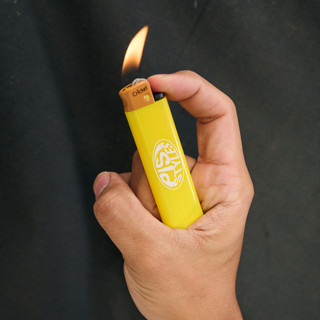 ไฟแช็ค PISI x Cricket Lighters | สีเหลือง