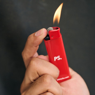 ไฟแช็ค PISI x Cricket Lighters | สีแดง