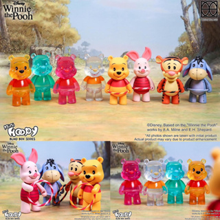 ลุ้น1ตัว🧸 หมีพูห์ ดิสนีย์ Winnie The Pooh &amp; Friends: Mini Hoopy Series 1 Blind Box by Herocross