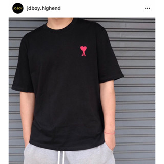 💥สินค้าพร้อมส่ง💥 JDBOY - AMI PARIS BOXY TEE เสื้อยืด ของแท้💯