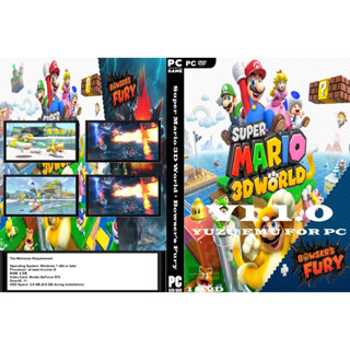 แผ่นเกมส์ PC Super Mario 3D World + Bowsers Fury (1DVD)