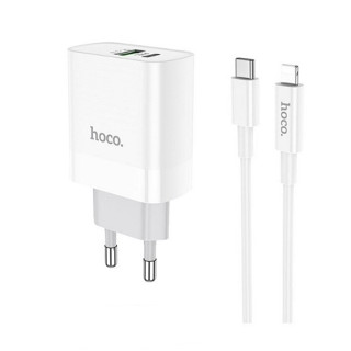 Hoco C80A Plus PD+QC3.0 Charger 20W