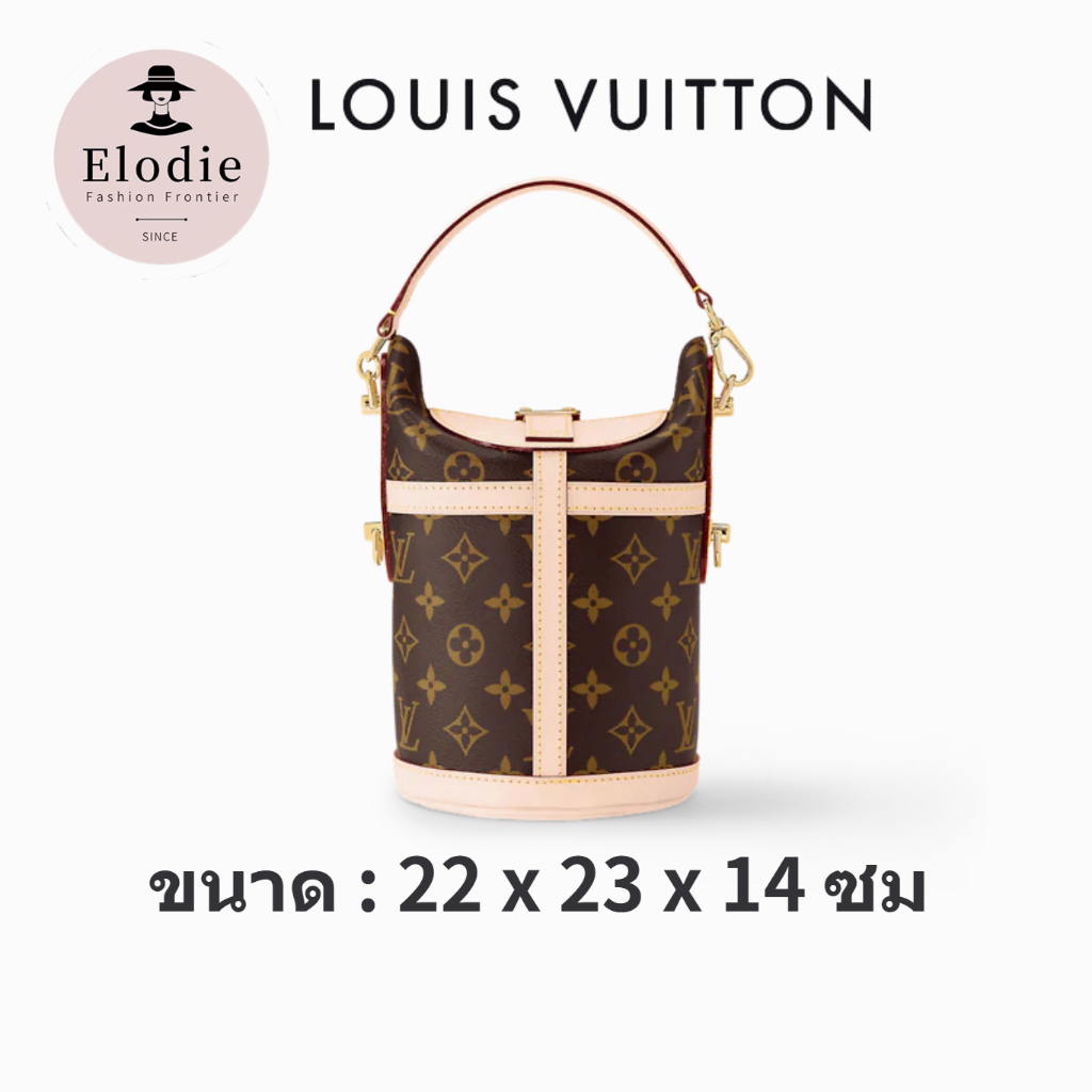 LV ใหม่กระเป๋าถือกระเป๋าสะพาย Louis Vuitton ผู้หญิงคลาสสิกรุ่นจัดส่งจากฝรั่งเศส/Duffle handbag