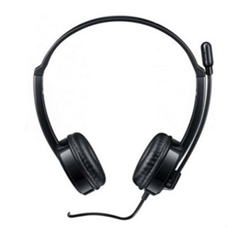 HEADSET (หูฟัง) RAPOO H120 (HT-H120-BK) BLACK