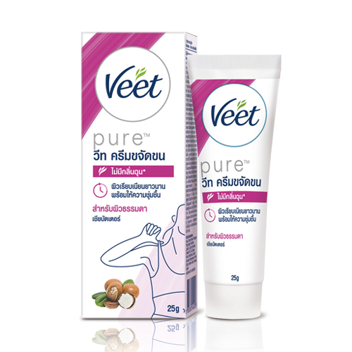 VEET VEET Pure Hair Removal Cream Shea Butter ครีมกำจัดขน 25g