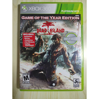 (มือ2) Xbox​ 360​ ​- Dead Island Game of the year edition (US)*เล่นกับเครื่อง X360 ได้ทุกโซน