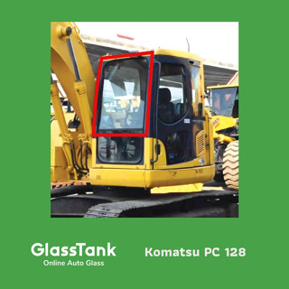 กระจกหน้าตรง โคมัตสุ Komatsu pc 128 US กระจกแม็คโคร