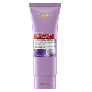 LOreal ลอรีอัล ปารีส รีไวทัลลิฟท์ ไฮยาลูรอนิค แอซิด ไฮเดรติง เจล คลีนเซอร์ 50 มล.