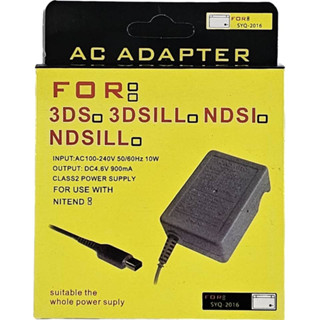 AC ADAPTER FOR: 3DS 3DSILL NDSI NDSILL